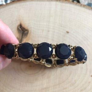 Navy/Gold fashion bracelet